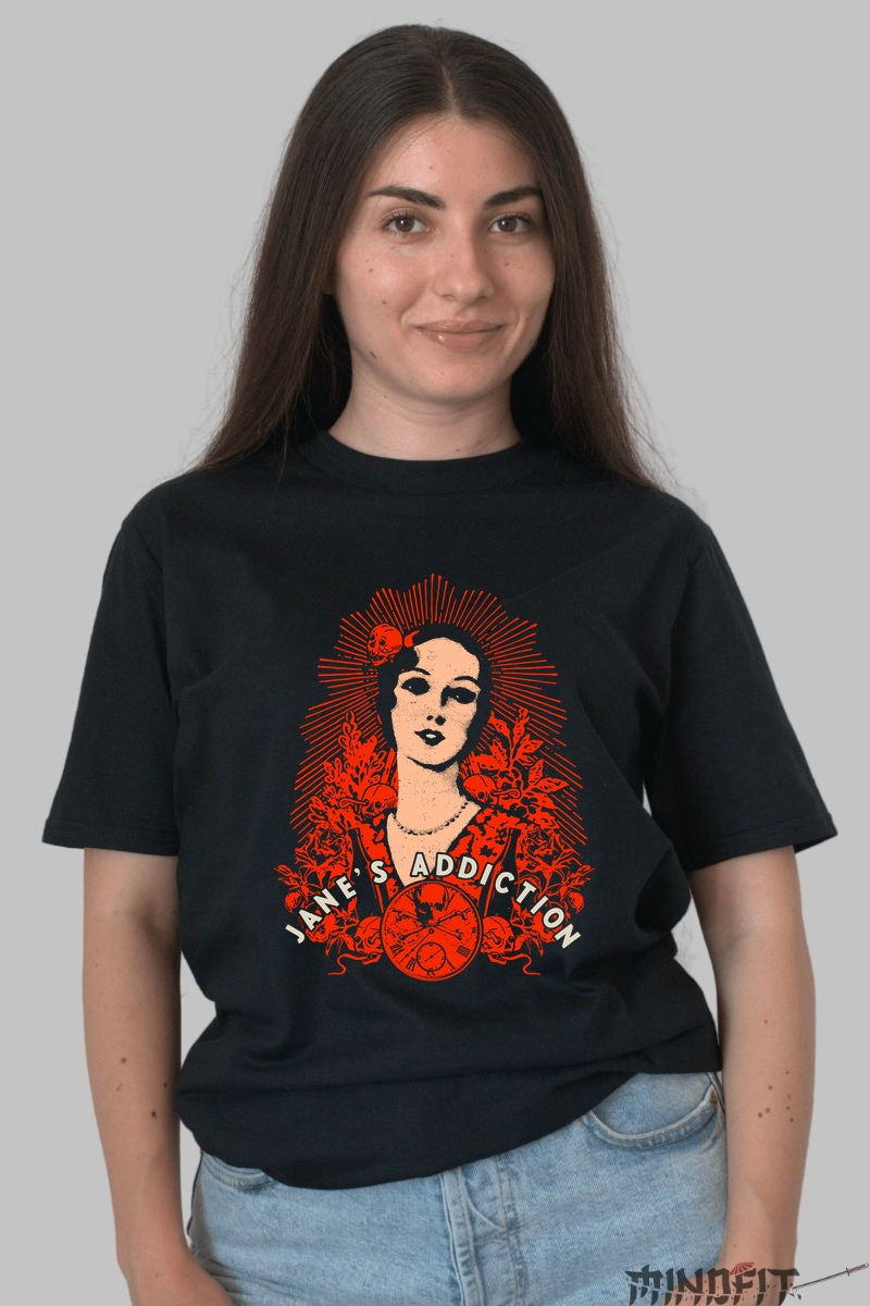 Tricou Jane-s Addiction - Spiritul alternativ al anilor -90 dama negru