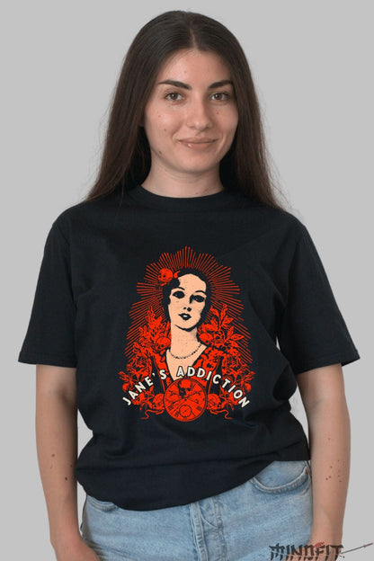 Tricou Jane-s Addiction - Spiritul alternativ al anilor -90 dama negru