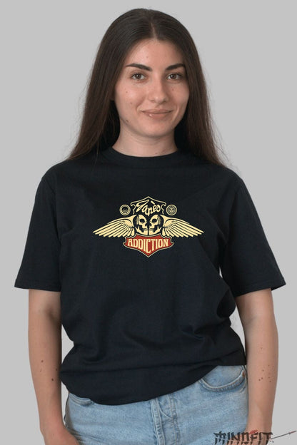 Tricou Jane-s Addiction - Wings & Skulls dama negru