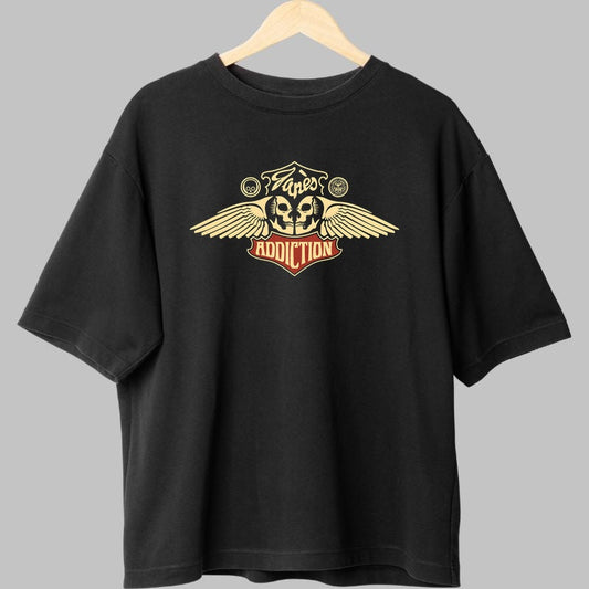 Tricou Jane-s Addiction - Wings & Skulls fata