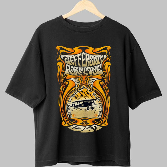 Tricou Jefferson Airplane - Monterey Pop Festival fata