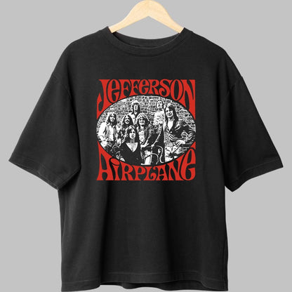 Tricou Jefferson Airplane - Psychedelic Band Vibes fata