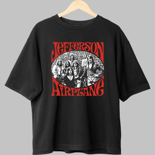 Tricou Jefferson Airplane - Psychedelic Band Vibes fata
