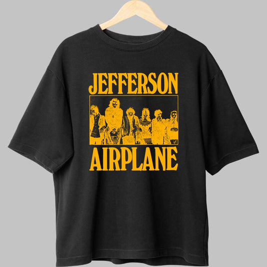 Tricou Jefferson Airplane - Psychedelic Rock Vibes fata