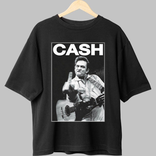 Tricou Johnny Cash - Atitudinea rebelului legendar fata