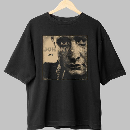 Tricou Johnny Cash - Love si legenda americana fata