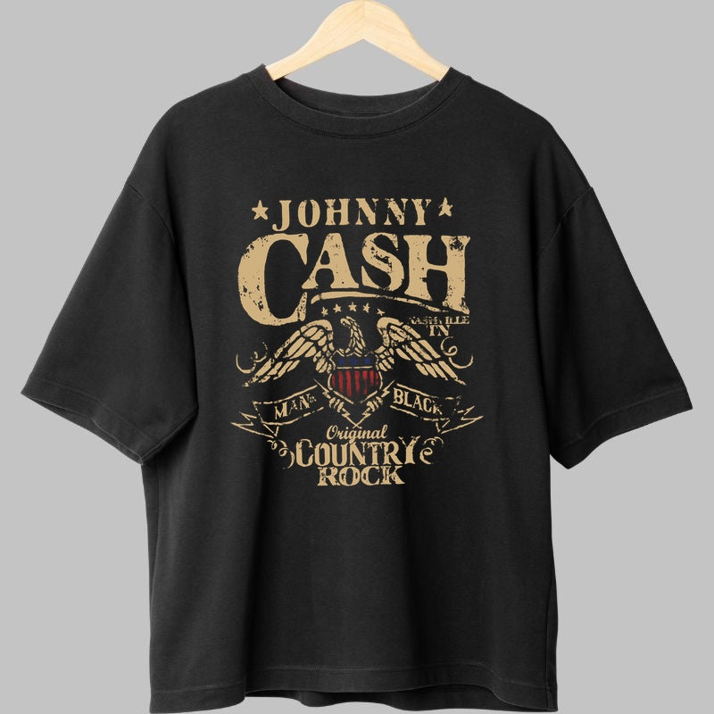 Tricou Johnny Cash - Original Country Rock fata