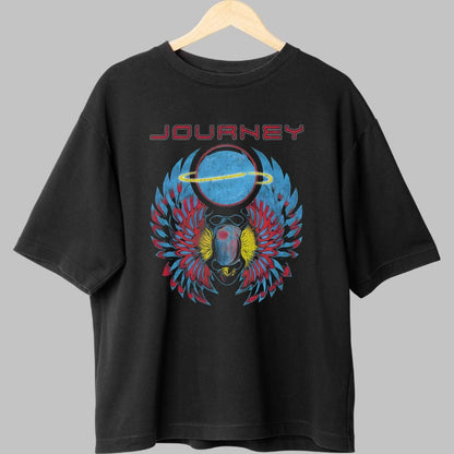 Tricou Journey - Scarabeul Cosmic Retro fata