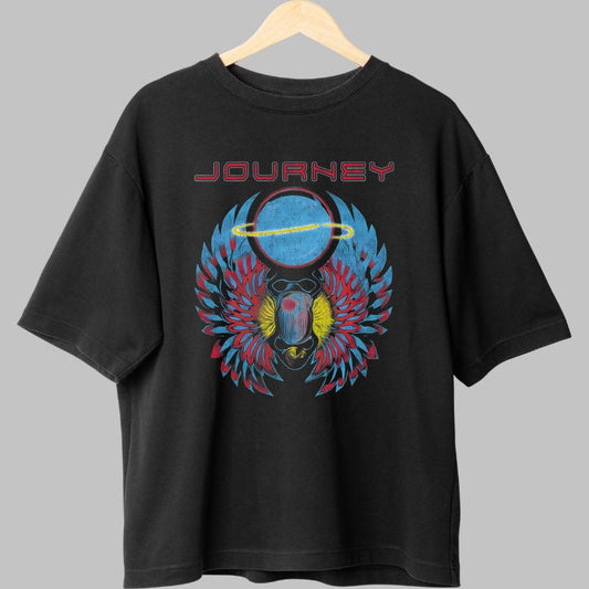 Tricou Journey - Scarabeul Cosmic Retro fata