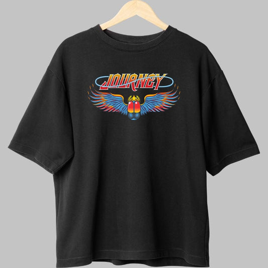 Tricou Journey - Scarabeul Simbolic al Rockului fata