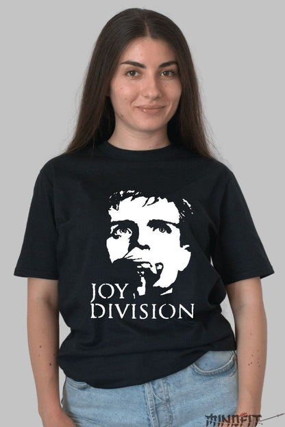Tricou Joy Division - Ian Curtis Iconic Portrait dama negru