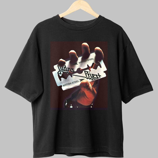 Tricou Judas Priest - British Steel Edition fata