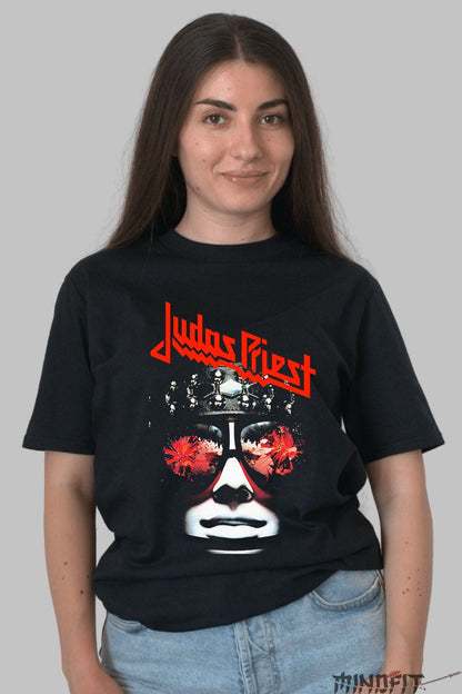 Tricou Judas Priest - King of Metal Art dama negru