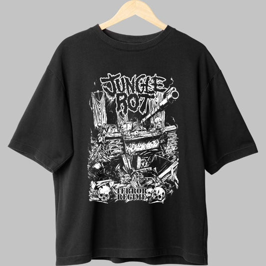 Tricou Jungle Rot - Terror Regime Artwork fata