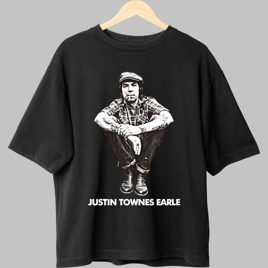Tricou Justin Townes Earle - Spiritul rebel al muzicii americane fata