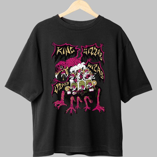 Tricou King Gizzard - Art Psych Rock fata