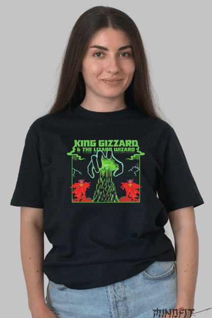Tricou King Gizzard - Psychedelic Doom Spell dama negru