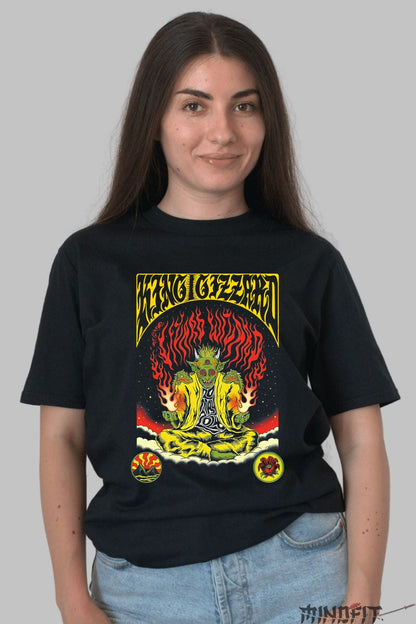 Tricou King Gizzard - Psychedelic Flames dama negru