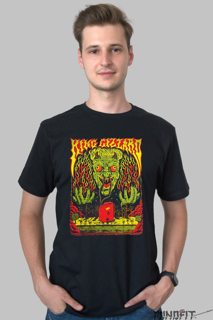 Tricou King Gizzard - Psychedelic Horror Art barbat negru