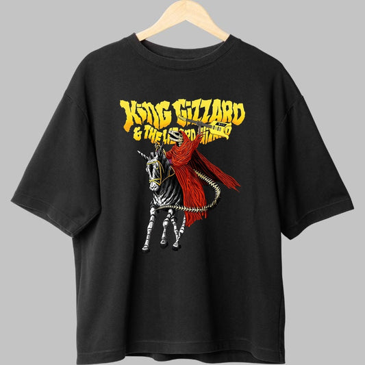 Tricou King Gizzard - Skeleton Rider Tour Edition fata