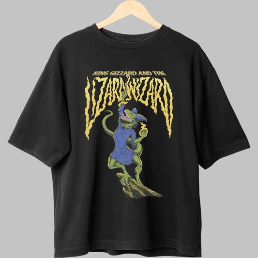 Tricou King Gizzard - Wizard Lizard in Actiune fata