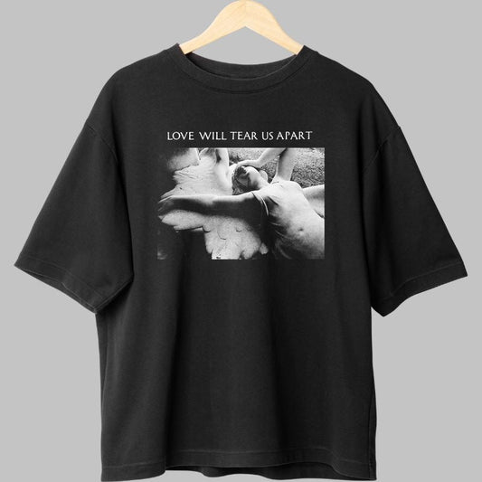 Tricou Love Will Tear Us Apart - Design Gothic Iconic fata