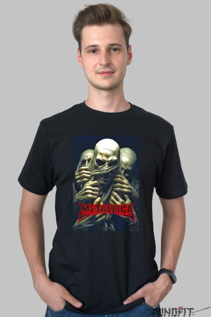 Tricou Metal Aborted - Anatomia Groazei Supreme barbat negru