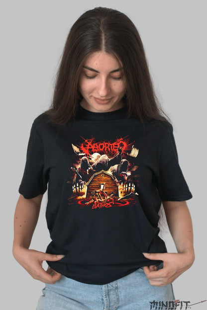 Tricou Metal Aborted - Bathos Carnage Edition dama negru