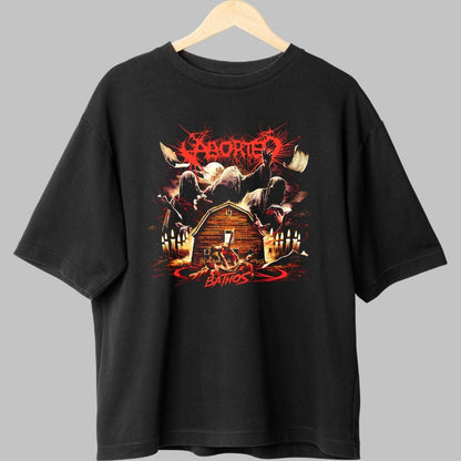 Tricou Metal Aborted - Bathos Carnage Edition fata negru