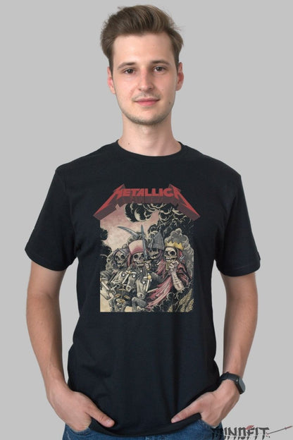 Tricou Metal Aborted - Bathos Infernal Ritual barbat negru