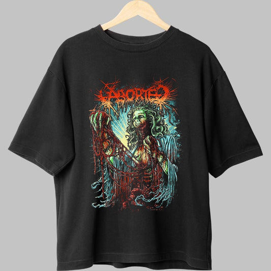 Tricou Metal Aborted - Zeita Decadentei Apocaliptice fata negru