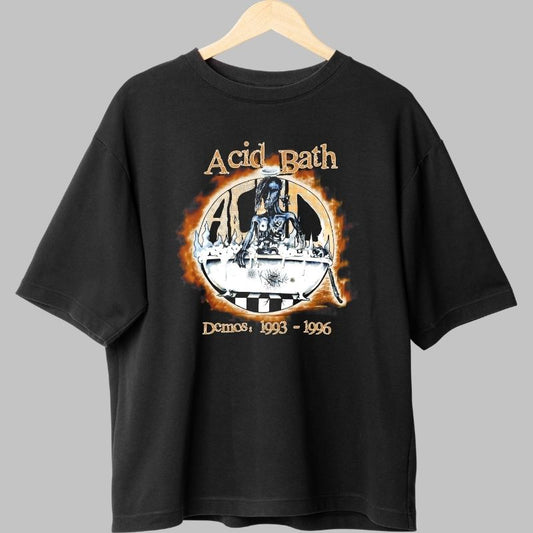 Tricou Metal Acid Bath - Paegan Terrorism Tactics Artwork negru