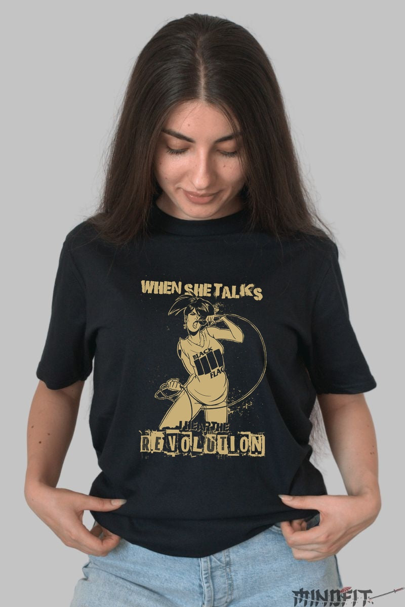 Tricou Metal Behemoth - Cultul Umbrei Eterne dama negru