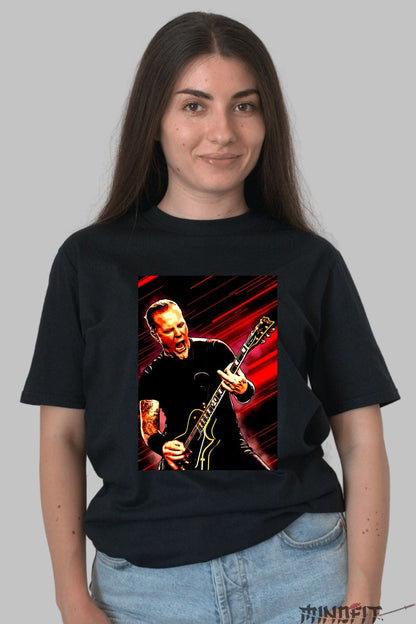 Tricou Metal Storm - Vibe Exploziv de Scena dama negru