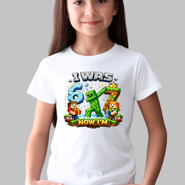 Tricou Minecraft Creeper Party - My Birthday