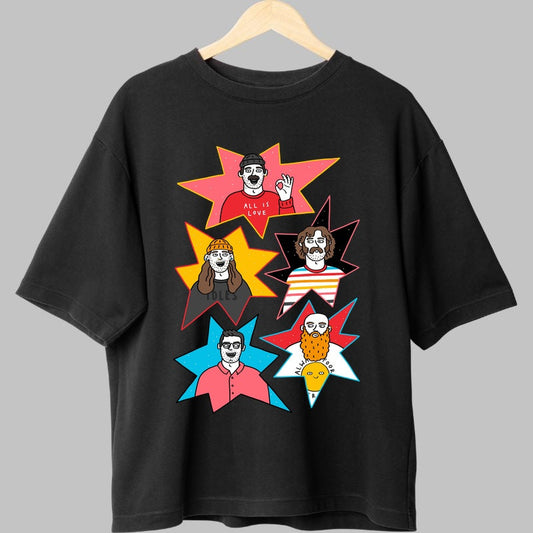 Tricou Music Vibes - Star Portrait Edition fata