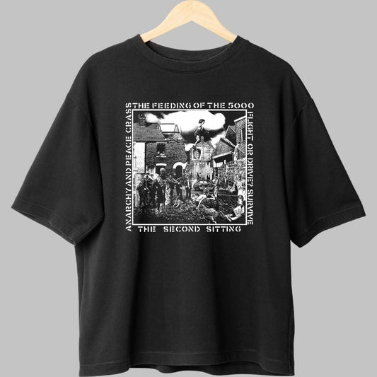 Tricou Punk Crass - The Feeding of the 5000 fata
