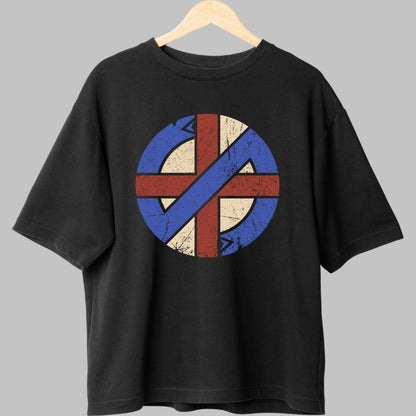 Tricou Punk Revolution - Emblema Underground UK fata