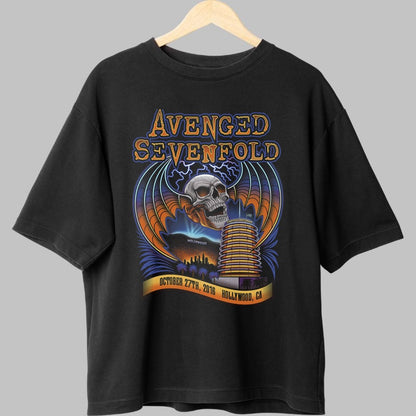 Tricou Retro Billy Joel - New York 1973 fata negru