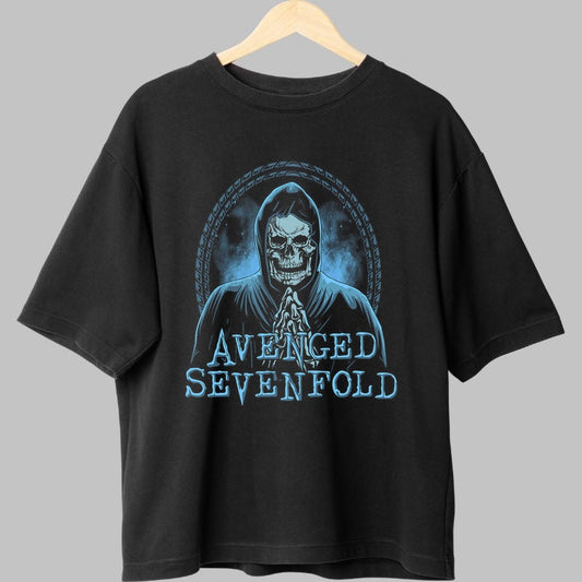Tricou Retro Music Icon - Billy Joel Alb-Negru fata negru