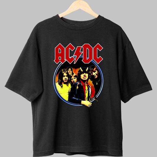 Tricou Rock AC/DC - High Voltage Energy fata negru