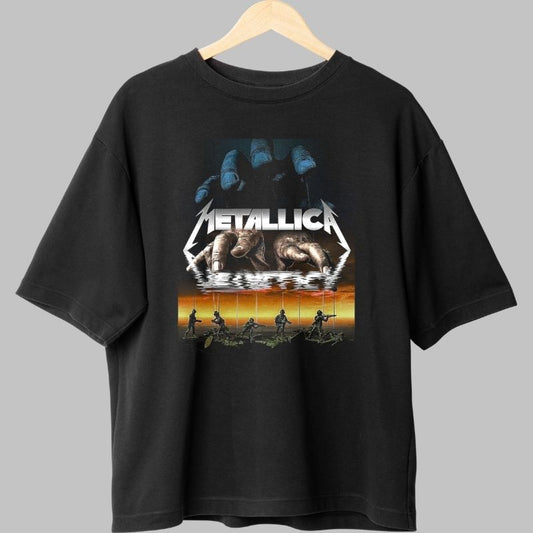 Tricou Rock AC/DC - Hell's Bells Legendary Fire negru