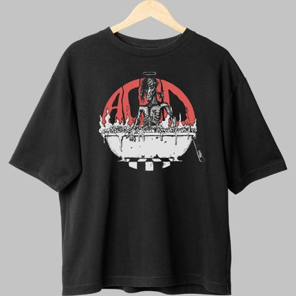 Tricou Rock Acid Bath - Design Demon Iconic negru