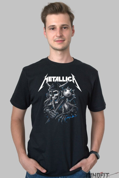 Tricou Rock Acid Bath - Emblema Rosie a Rebeliunii barbat negru