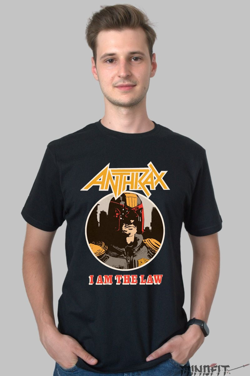Tricou Rock Anthrax – Cartoon Crew Power barbat negru