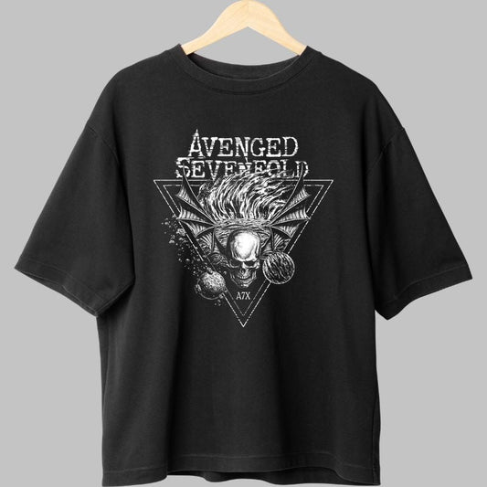 Tricou Rock Asking Alexandria - Mumia Apocaliptica fata negru