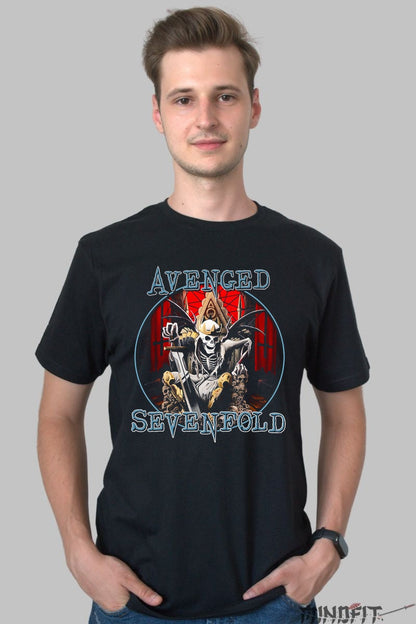 Tricou Rock Asking Alexandria - There-s a Creature Inside of You Too barbat negru
