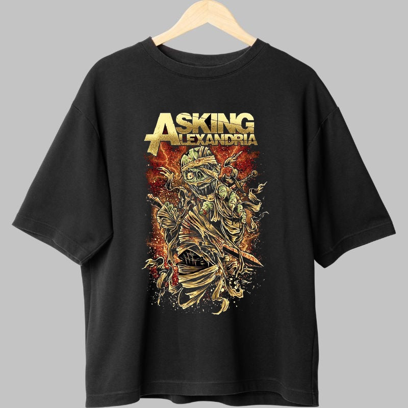 Tricou Rock Avenged Sevenfold - Wings of Death Skull fata negru