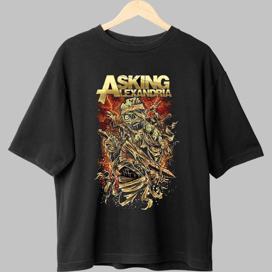 Tricou Rock Avenged Sevenfold - Wings of Death Skull fata negru