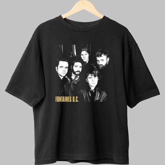 Tricou Rock Fontaines D.C. - Energie Post-Punk Irlandeza fata
